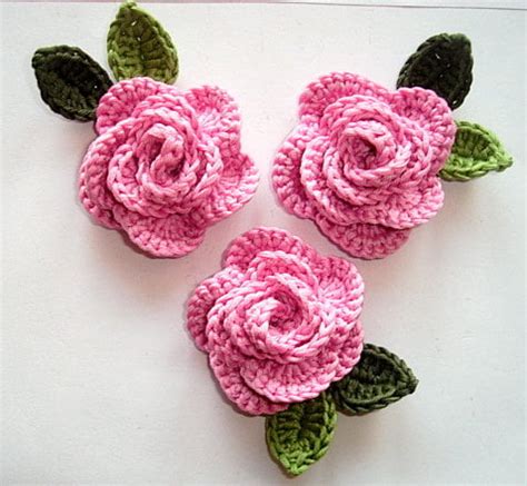 Crochet Rose Flower Patterns | Best Flower Site