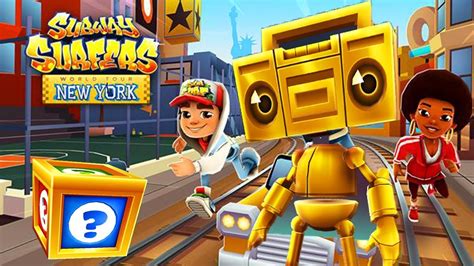 Subway Surfers Gameplay HD - NEW YORK - Boombot ipad Gameplay - YouTube