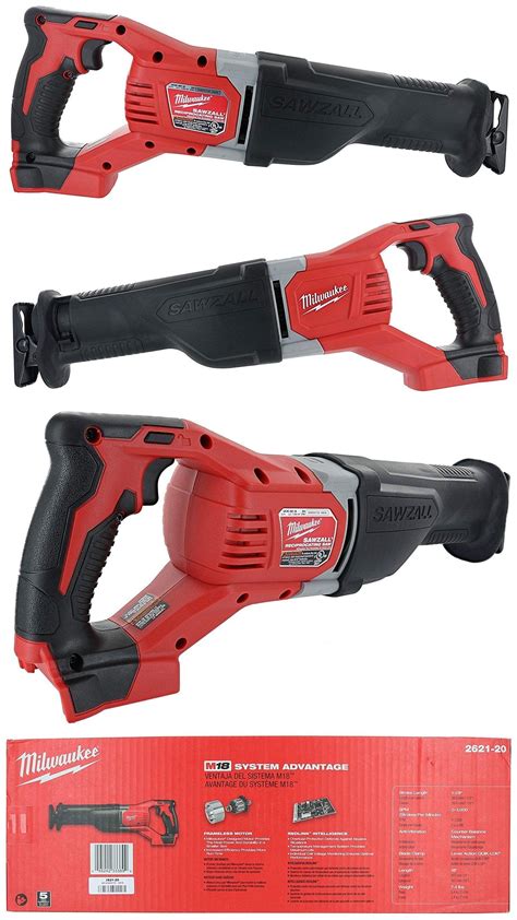 Milwaukee M18 18V Li-Ion Cordless SAWZALL Reciprocating Saw - 2621-20 for sale online | eBay ...