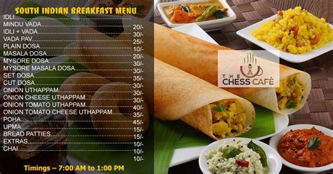 Restaurant in Hinjewadi, Pune | Indian breakfast, Breakfast menu, Plain dosa