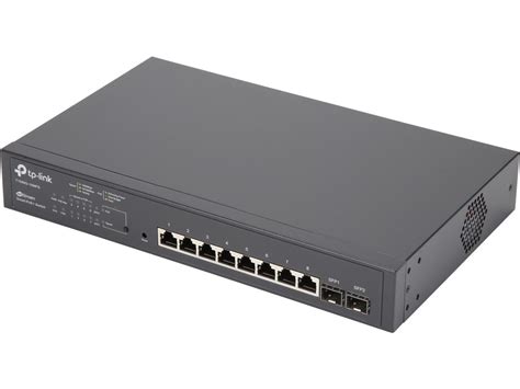 TP-Link 8 Port Gigabit PoE Switch | 8 PoE+ Ports @116W, w/2 SFP slots | Smart Managed | Lifetime ...