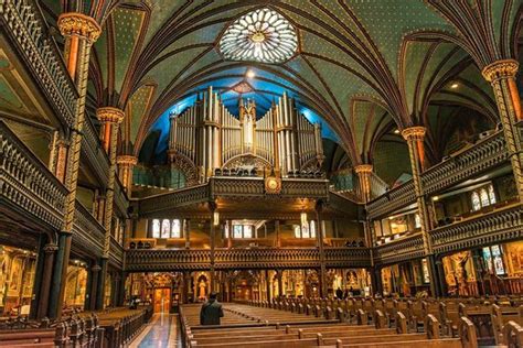 Spectacular pipe organ - Picture of Notre-Dame Basilica, Montreal ...