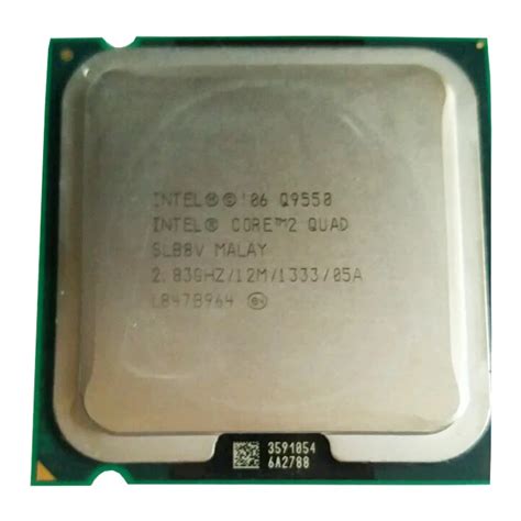 INTEL core2 q9550 Quad core Processor Q9550 Core2 cpu (2.83GHz /12MB ...