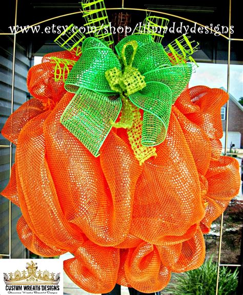 Fall Pumpkin Wreath