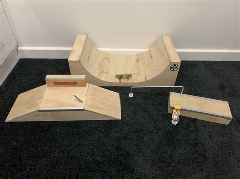 Recently started building my own ramps and obstacles, pretty happy with ...