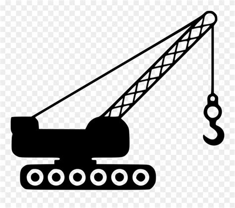 Black And White Crane Png Clipart (#2119344) - PinClipart