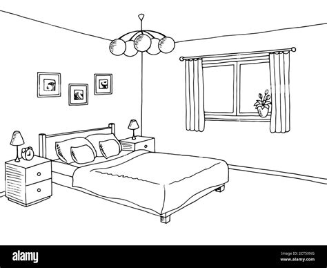 Bedroom Clip Art Black And White