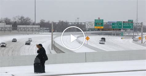 Winter Storm Brings Icy Conditions to Texas - The New York Times