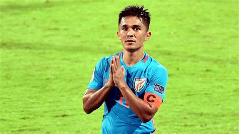 Football Captain Sunil Chhetri to be Recommended for Padma Shri