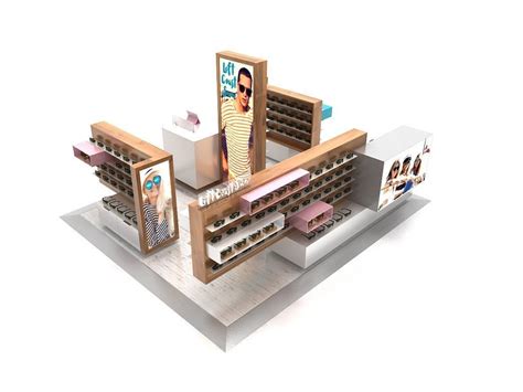 Modern Mall Kiosk Design