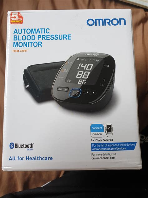 OMRON BLOOD PRESSURE MONITOR, Health & Nutrition, Health Monitors ...