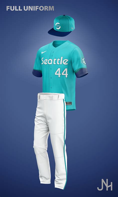 Jonah Henderson - Seattle Mariners City Connect Uniform Concept