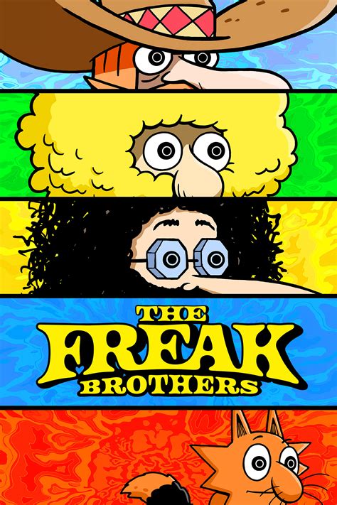 The Freak Brothers (TV Series 2021- ) - Posters — The Movie Database (TMDB)