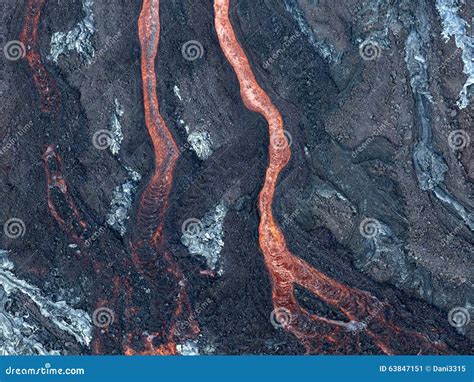Lava Flow at Hawaii Volcano National Park, USA Stock Image - Image of flow, america: 63847151