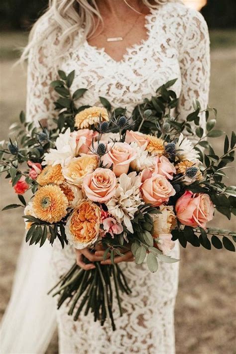 Dark Orange Wedding Flowers : Burnt Orange Wedding Bouquets Free ...