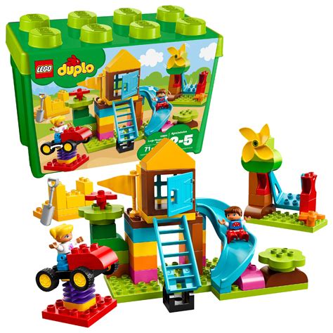 LEGO DUPLO My First Large Playground Brick Box 10864 - Walmart.com - Walmart.com