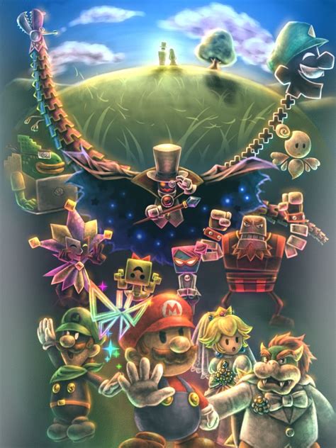 Super Paper Mario by ~watanabe-rairai on deviantART | Fan art mario, Jeux mario, Jeux