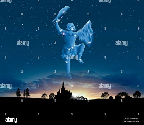 Image of Astrology sign, Orion Stock Photo - Alamy