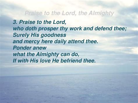 Praise to the Lord, the Almighty - ppt download