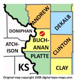 Buchanan County, Missouri Genealogy • FamilySearch