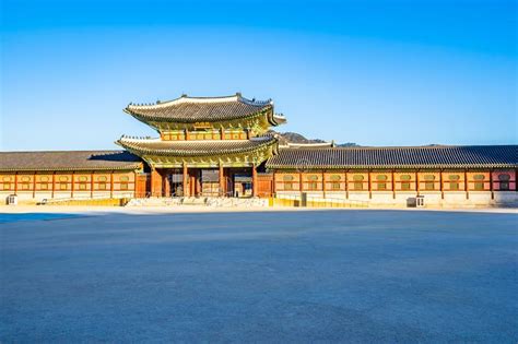 Gyeongbokgung palace editorial stock image. Image of asia - 157879484