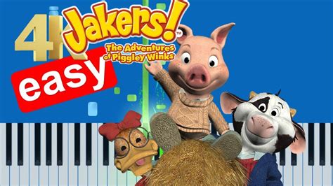 CBeebies - Jakers! The Adventures Of Piggley Winks Theme Song (Slow ...