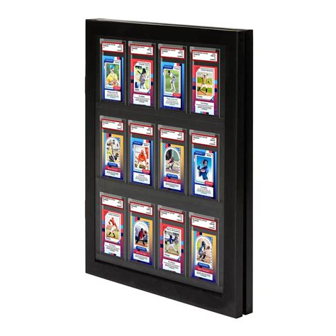 Graded Card Display Case for Baseball Graded Cards 12PSA | eBay