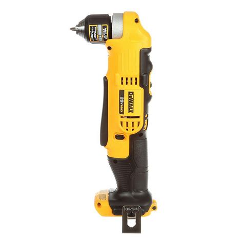 DEWALT 20V MAX Lithium-Ion Cordless 3/8-inch Right Angle Drill (Tool ...