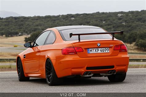 BMW M3 E92 GTS orange 3/4 arrière gauche / BMW / Photos GT / Les plus belles photos de GT et de ...