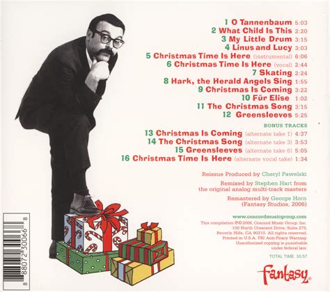 !Vince Guaraldi Trio - Charlie Brown Christmas, A-Back — Phantom Sway