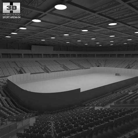 Hockey Arena 3D model - Architecture on Hum3D