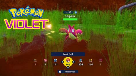 Shiny Corphish - Pokemon Scarlet and Violet - YouTube