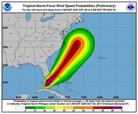 Tropical Storm Philippe path update LIVE: Philippe on track to SMASH New York | Weather | News ...