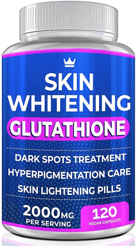 Buy Glutathione Whitening Pills - 120 s 2000mg Glutathione - Effective ...