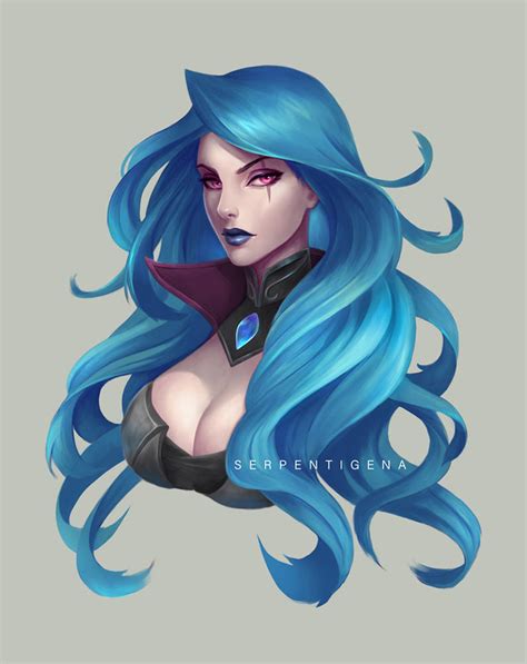 Death Sworn Katarina by SerpentigenaArt on DeviantArt