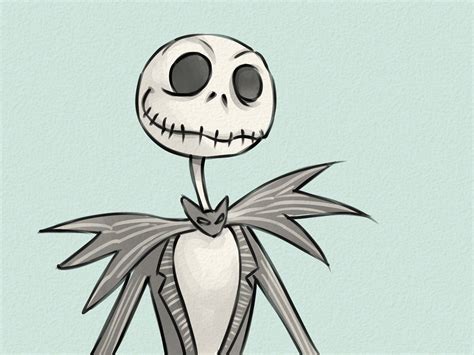 How to Draw Jack Skellington: 11 Steps (with Pictures)