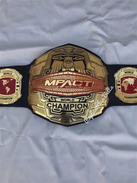 Impact Wrestling World Championship Belt TNA Replica Title - Etsy