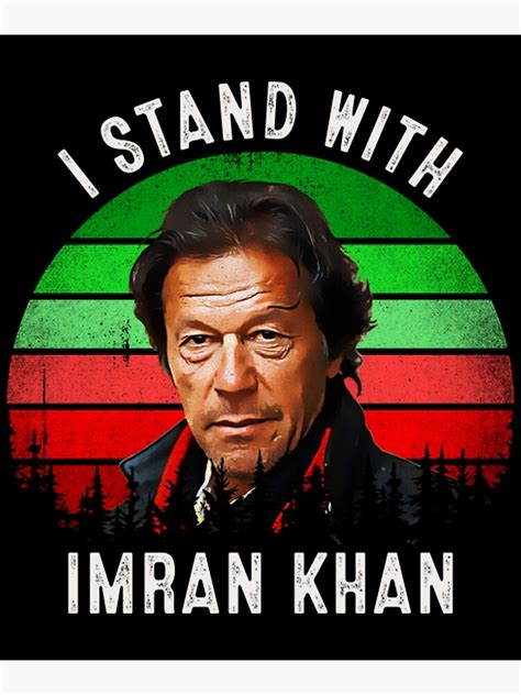 "Imran Khan PTI Party Pakistan Support Freedom - Imran Khan Vintage Retro" Poster for Sale by ...