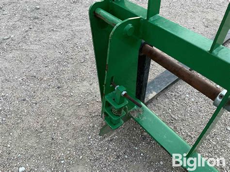 John Deere Loader Pallet Fork Attachment BigIron Auctions