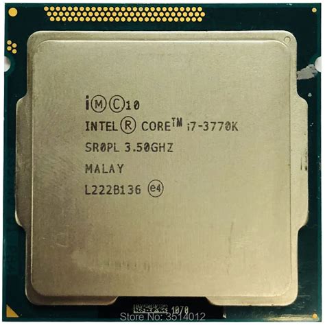 Intel Core i7 3770K i7 3770K 3.5 GHz Quad Core CPU Processor 8M 77W LGA 1155-in CPUs from ...