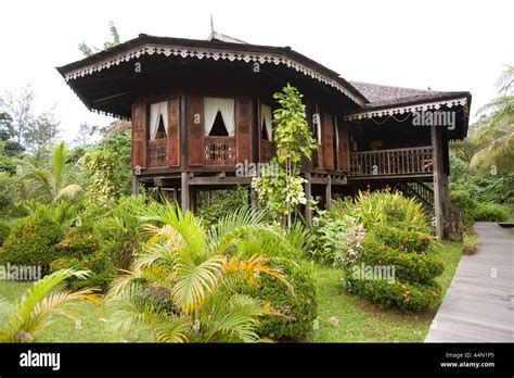 Malaysia Borneo Kuching Sarawak Cultural Village traditional Malay ...