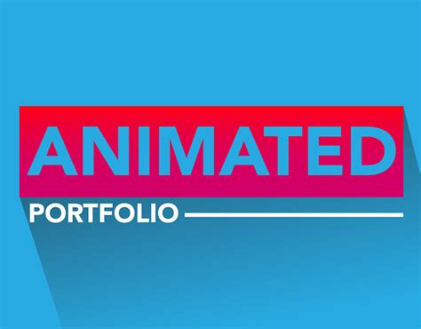 Animated Portfolio :: Behance