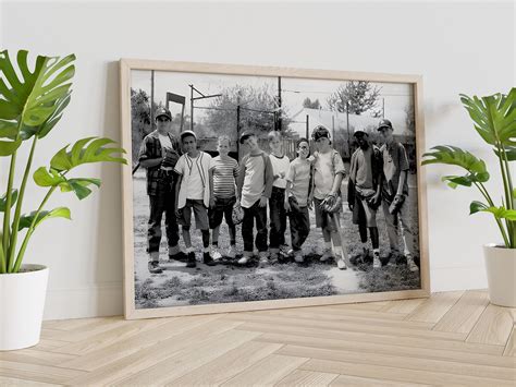 The Sandlot Movie Poster, Retro Movie Poster, Midcentury Wall Art ...