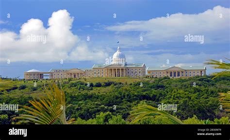 Government complex at Ngerulmud, Babeldaob island, Palau, Micronesia ...