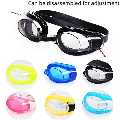 HD transparent swimming goggles adult diving goggles with earplugs nose ...