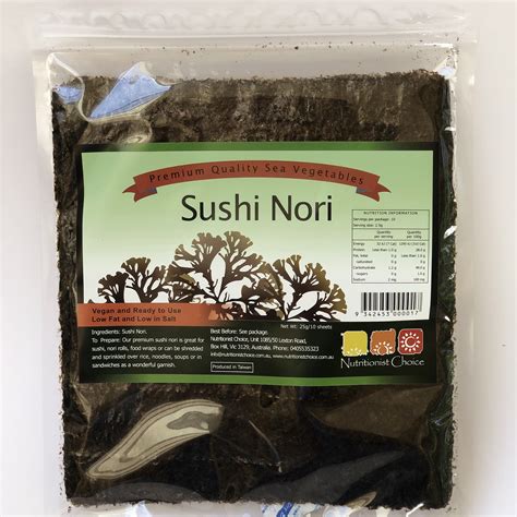 Premium Quality Sushi Nori - Nutritionist Choice