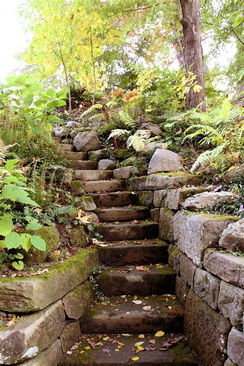 Garden,garden steps,stone steps,wall,stone stairs - free image from ...