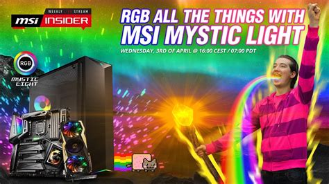 RGB all the things with MSI Mystic Light | MSI - YouTube