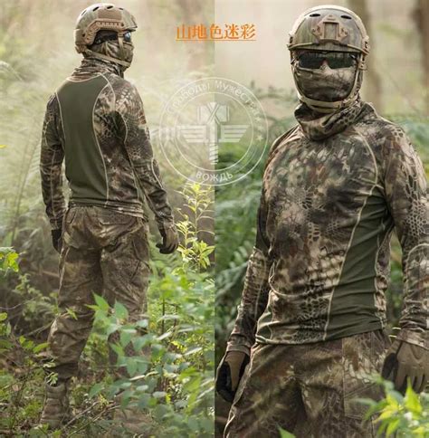 Aliexpress.com : Buy New autumn spring kryptek nomad camo men's long sleeve airsoft t shirts ...