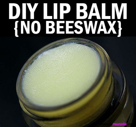 No Beeswax Lip Balm Recipe - beautymunsta - free natural beauty hacks ...